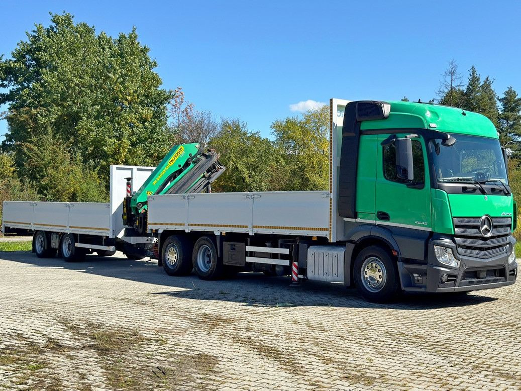 Mercedes-Benz ACTROS 2654* PK 34002 - SH C/FUNK+Anhänger* TOP - משאית מנוף: תמונה 3 Mercedes-Benz ACTROS 2654* PK 34002 - SH C/FUNK+Anhänger* TOP - משאית מנוף: תמונה 3