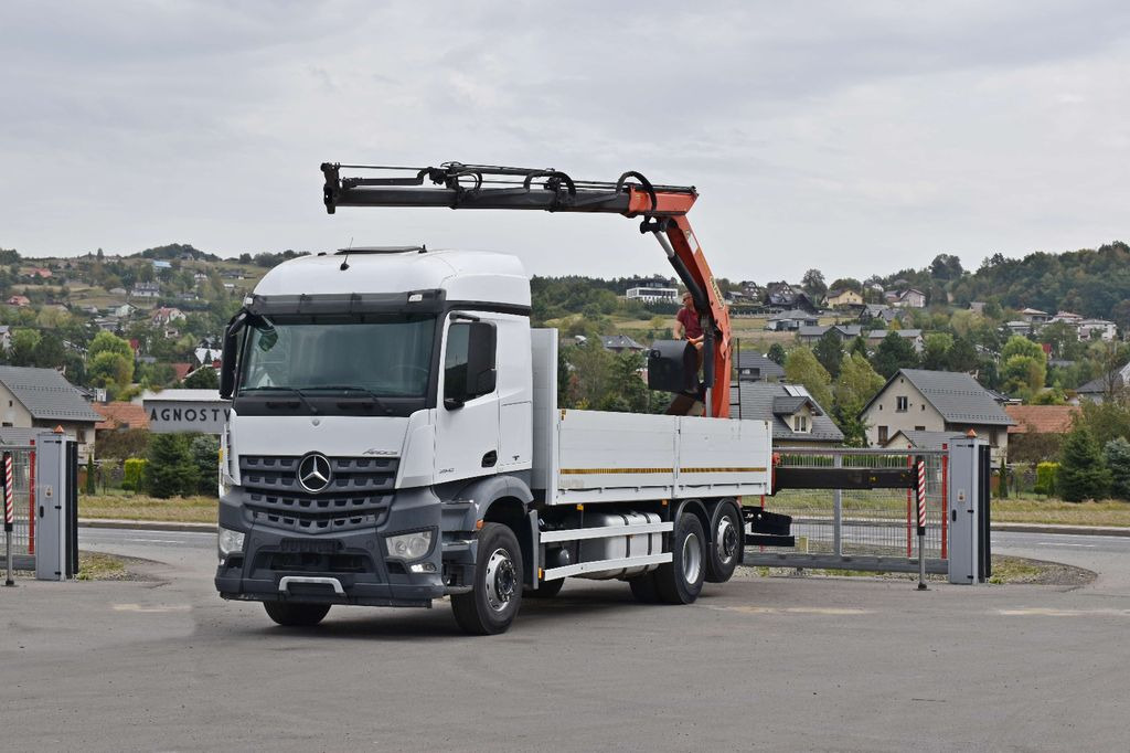 Mercedes-Benz AROCS 2542* PK 13001-K B* TOPZUSTAND - משאית מנוף, משאית צד נופל/ שטוחה: תמונה 2 Mercedes-Benz AROCS 2542* PK 13001-K B* TOPZUSTAND - משאית מנוף, משאית צד נופל/ שטוחה: תמונה 2