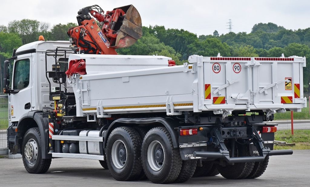 משאית מנוף, מזהיר Mercedes-Benz AROCS 2635* FASSI F165AZ.0.22 + FUNK * 6x4: תמונה 8