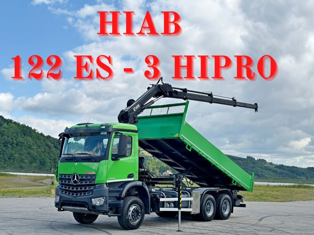 Mercedes-Benz AROCS 2636 * HIAB 122 ES - 3 HIPRO * 6x4 - משאית מנוף: תמונה 1 Mercedes-Benz AROCS 2636 * HIAB 122 ES - 3 HIPRO * 6x4 - משאית מנוף: תמונה 1