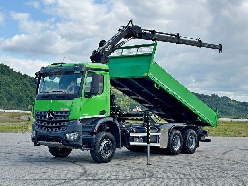 Mercedes-Benz AROCS 2636 * HIAB 122 ES - 3 HIPRO * 6x4 - מזהיר, משאית מנוף: תמונה 2 Mercedes-Benz AROCS 2636 * HIAB 122 ES - 3 HIPRO * 6x4 - מזהיר, משאית מנוף: תמונה 2