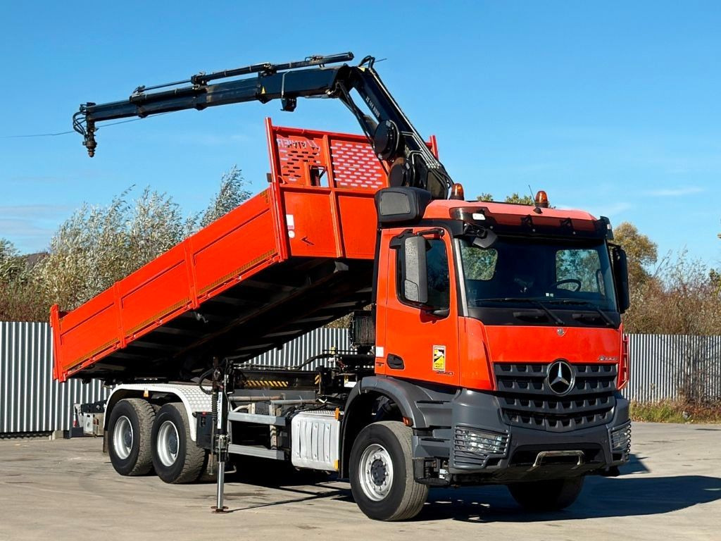Mercedes-Benz AROCS 2640 *HIAB 144 BS - 3/FUNK  + * 6x4 - משאית מנוף: תמונה 2 Mercedes-Benz AROCS 2640 *HIAB 144 BS - 3/FUNK  + * 6x4 - משאית מנוף: תמונה 2