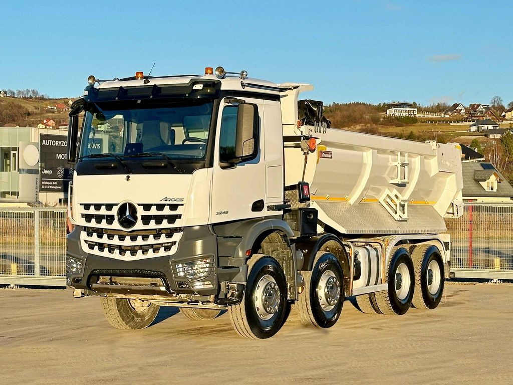 Mercedes-Benz AROCS 3248 * KIPPER * 8x4 * TOPZUSTAND - מזהיר, משאית מנוף: תמונה 2 Mercedes-Benz AROCS 3248 * KIPPER * 8x4 * TOPZUSTAND - מזהיר, משאית מנוף: תמונה 2