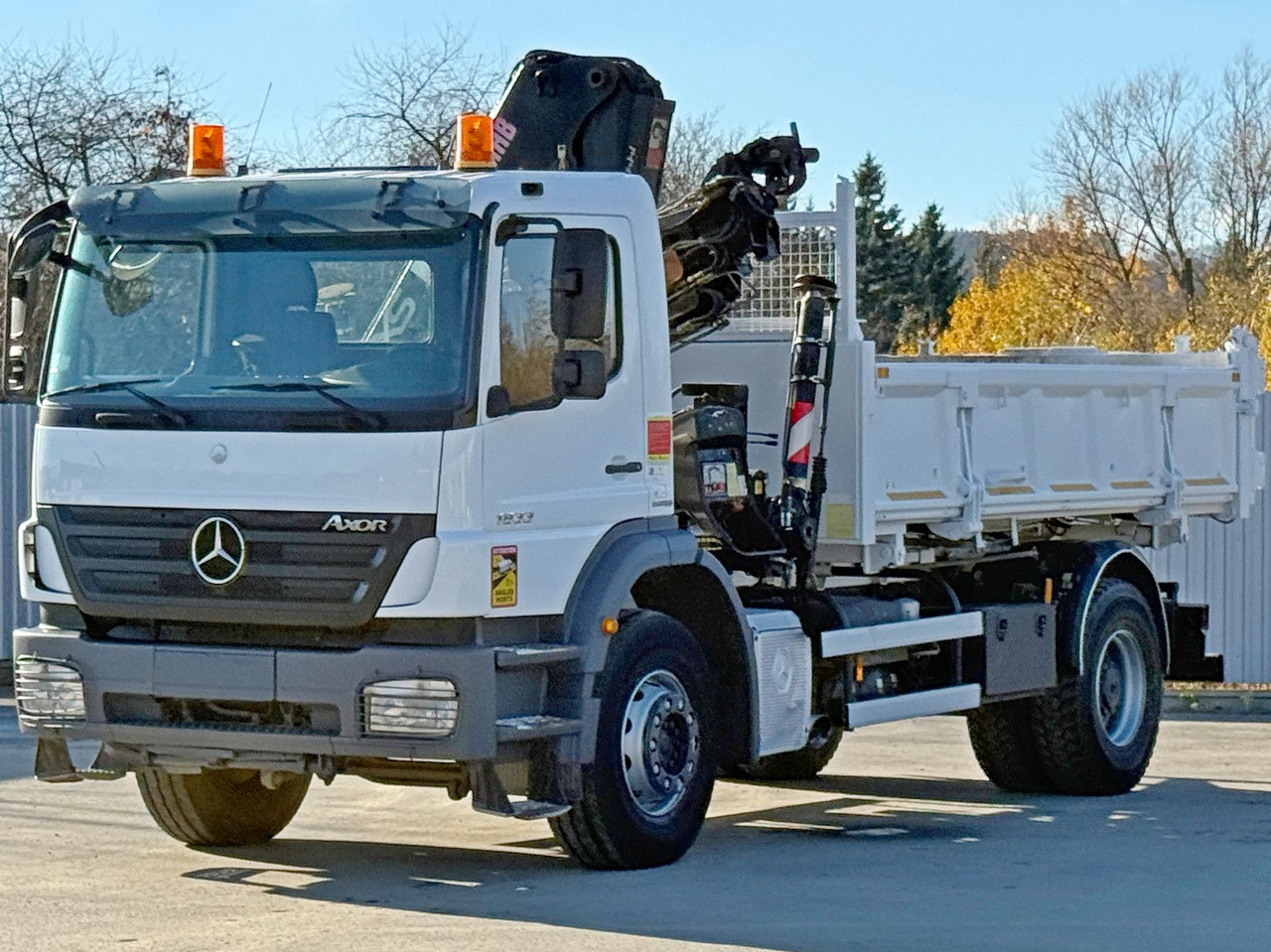Mercedes-Benz AXOR 1833 * HIAB 144 B - 3 HIDUO + FUNK * TOP - משאית מנוף: תמונה 5 Mercedes-Benz AXOR 1833 * HIAB 144 B - 3 HIDUO + FUNK * TOP - משאית מנוף: תמונה 5