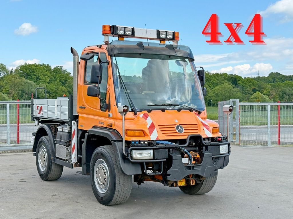 Mercedes-Benz UNIMOG 400 * KIPPER 2,40 * 4x4 * TOPZUSTAND - מזהיר: תמונה 1 Mercedes-Benz UNIMOG 400 * KIPPER 2,40 * 4x4 * TOPZUSTAND - מזהיר: תמונה 1
