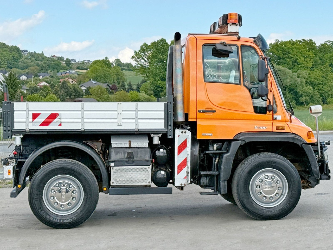 Mercedes-Benz UNIMOG 400 * KIPPER 2,40 * 4x4 * TOPZUSTAND - מזהיר: תמונה 3 Mercedes-Benz UNIMOG 400 * KIPPER 2,40 * 4x4 * TOPZUSTAND - מזהיר: תמונה 3