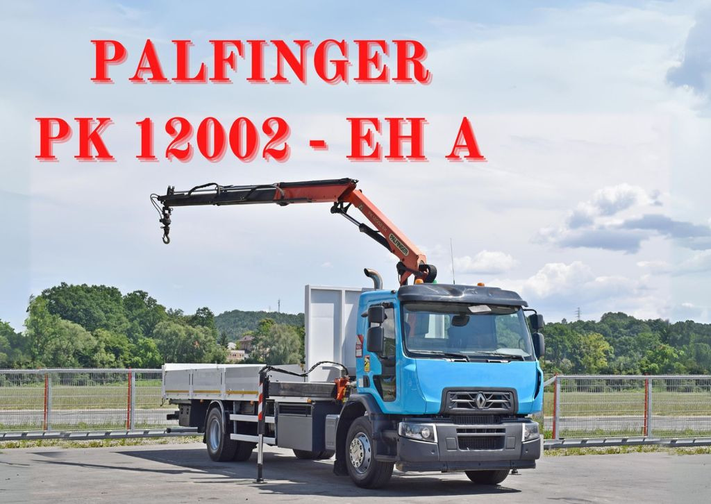 Renault C 320 * PK 12002 EH A + FUNK * TOPZUSTAND - משאית מנוף, משאית צד נופל/ שטוחה: תמונה 1 Renault C 320 * PK 12002 EH A + FUNK * TOPZUSTAND - משאית מנוף, משאית צד נופל/ שטוחה: תמונה 1