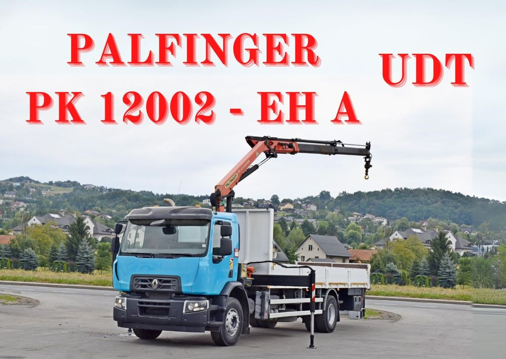 Renault C 320 * PK 12002 EH A + FUNK * TOPZUSTAND - משאית מנוף, משאית צד נופל/ שטוחה: תמונה 1 Renault C 320 * PK 12002 EH A + FUNK * TOPZUSTAND - משאית מנוף, משאית צד נופל/ שטוחה: תמונה 1