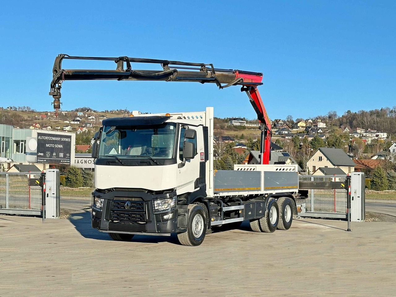 Renault C 380 *PRITSCHE 6,80m * PK 18002-EH C + FUNK*6x4 - משאית מנוף: תמונה 2 Renault C 380 *PRITSCHE 6,80m * PK 18002-EH C + FUNK*6x4 - משאית מנוף: תמונה 2