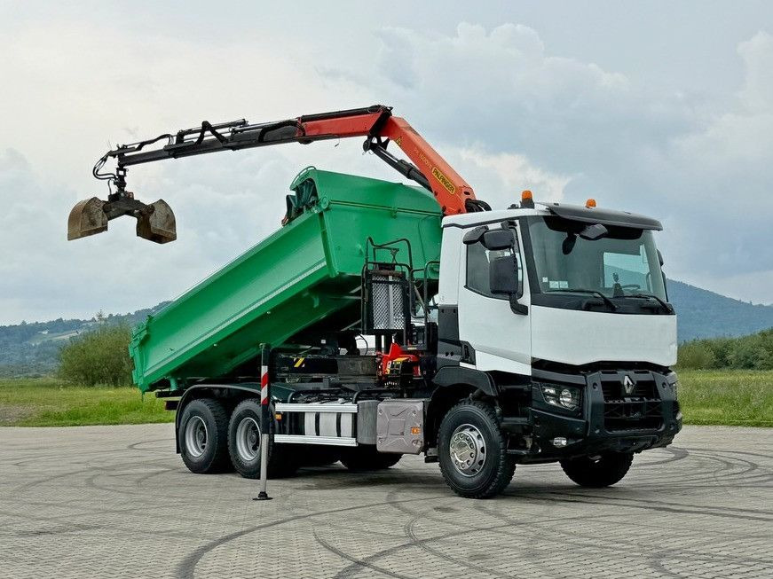 Renault C 430 *KIPPER 5,10 m + PK 16001 - K B* 6x4 - משאית מנוף: תמונה 2 Renault C 430 *KIPPER 5,10 m + PK 16001 - K B* 6x4 - משאית מנוף: תמונה 2