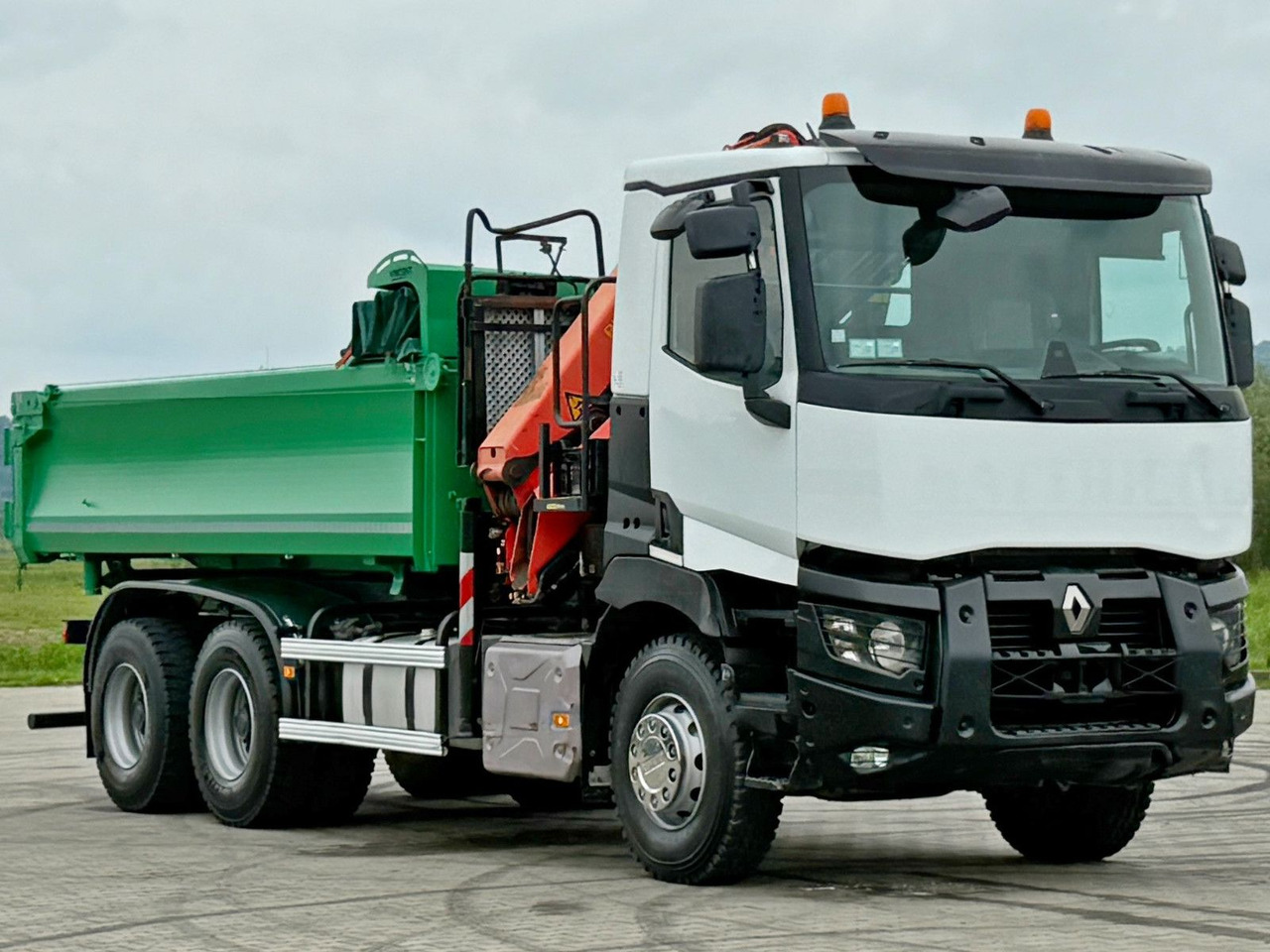 Renault C 430 *KIPPER 5,10 m + PK 16001 - K B* 6x4 - משאית מנוף: תמונה 4 Renault C 430 *KIPPER 5,10 m + PK 16001 - K B* 6x4 - משאית מנוף: תמונה 4