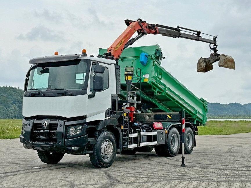 Renault C 430 *KIPPER 5,10 m + PK 16001 - K B* 6x4 - מזהיר, משאית מנוף: תמונה 2 Renault C 430 *KIPPER 5,10 m + PK 16001 - K B* 6x4 - מזהיר, משאית מנוף: תמונה 2