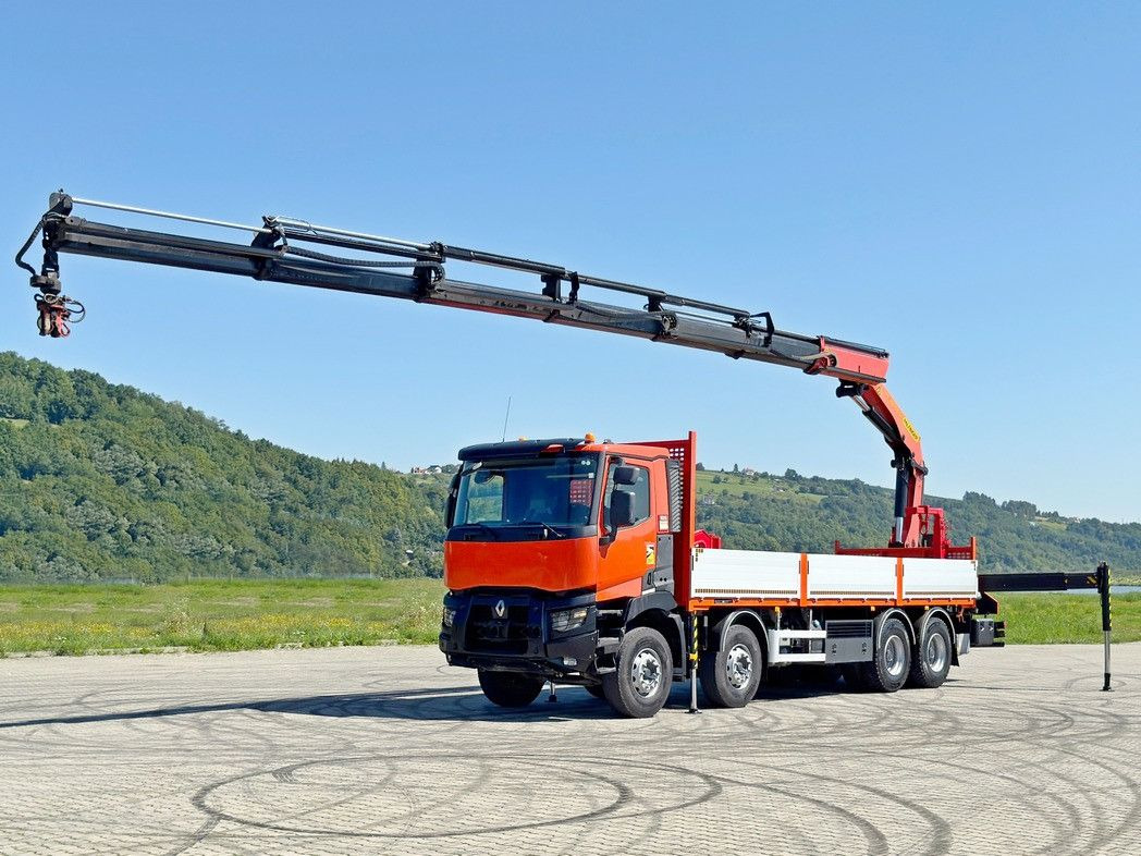 Renault C 430 * PRITSCHE 7,80m*PK 26002 - EH E/FUNK *8x4 - משאית מנוף: תמונה 2 Renault C 430 * PRITSCHE 7,80m*PK 26002 - EH E/FUNK *8x4 - משאית מנוף: תמונה 2
