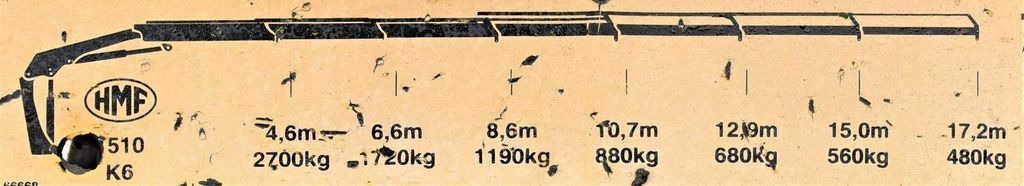 משאית מנוף, משאית צד נופל/ שטוחה Renault C 460 * HMF 1510 K6 + FUNK * 6x4: תמונה 8