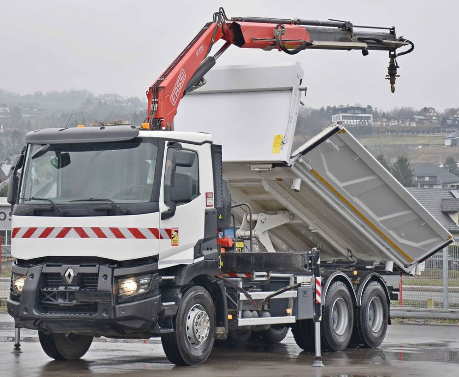 Renault C380 *KIPPER 5,10 m* FASSI F175A.0.22+FUNK /6x4 - מזהיר, משאית מנוף: תמונה 3 Renault C380 *KIPPER 5,10 m* FASSI F175A.0.22+FUNK /6x4 - מזהיר, משאית מנוף: תמונה 3
