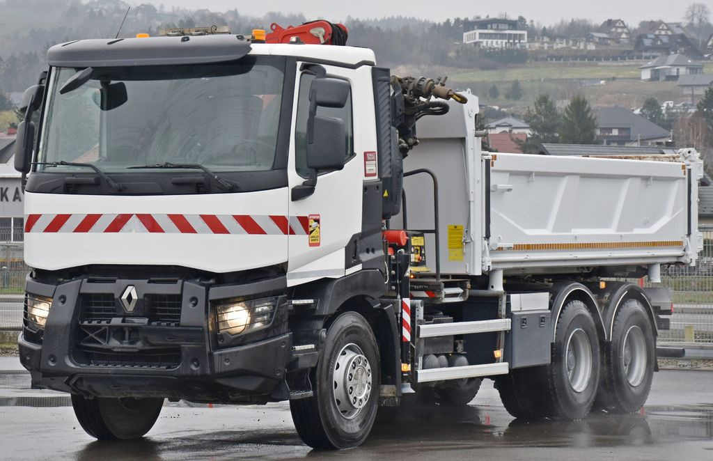 Renault C380 *KIPPER 5,10 m* FASSI F175A.0.22+FUNK /6x4 - משאית מנוף, מזהיר: תמונה 5 Renault C380 *KIPPER 5,10 m* FASSI F175A.0.22+FUNK /6x4 - משאית מנוף, מזהיר: תמונה 5