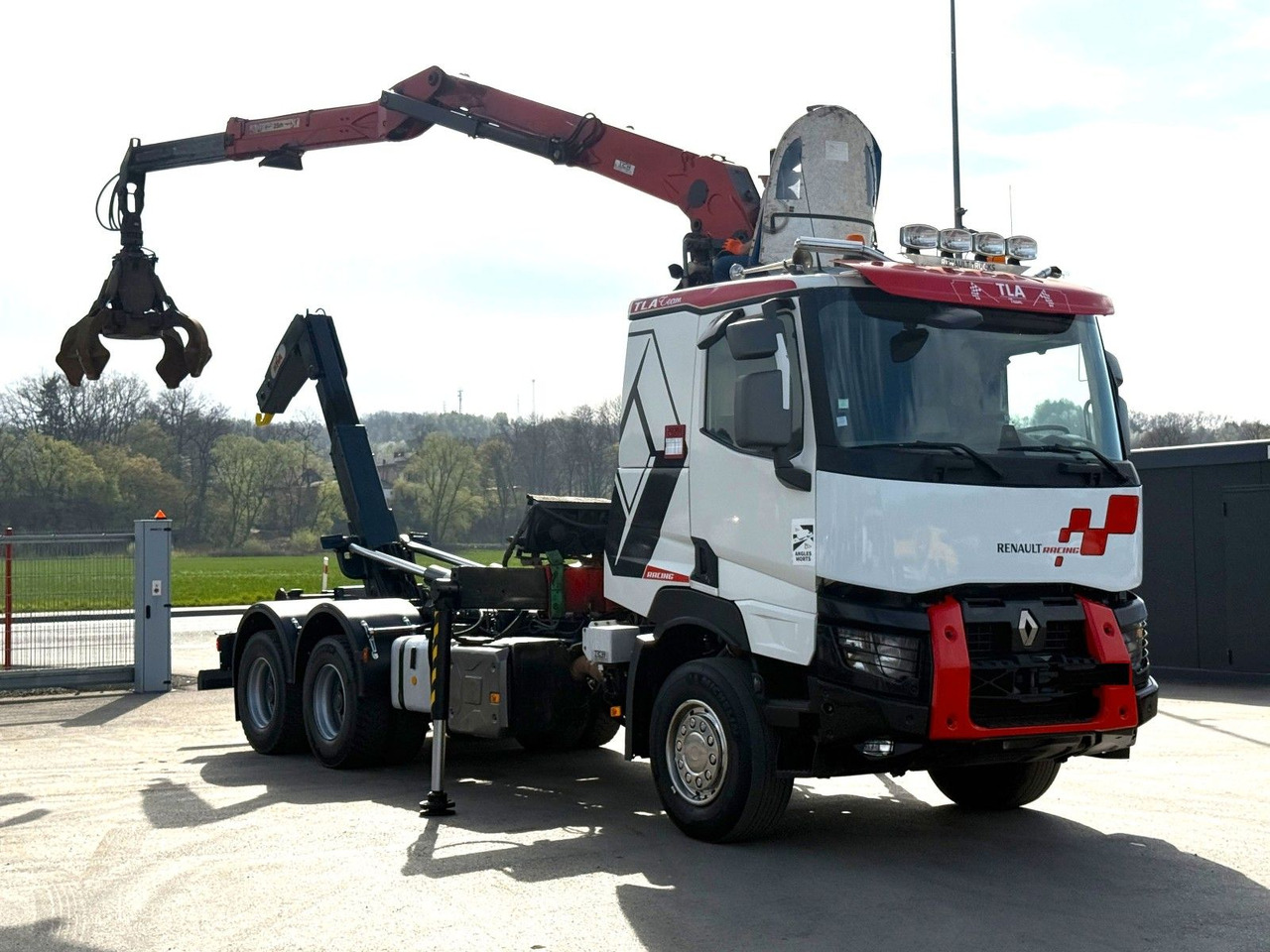Renault C520 * ABROLLKIPPER 4,80 m * KESLA * 6x4! - משאית הרמת וו, משאית מנוף: תמונה 2 Renault C520 * ABROLLKIPPER 4,80 m * KESLA * 6x4! - משאית הרמת וו, משאית מנוף: תמונה 2