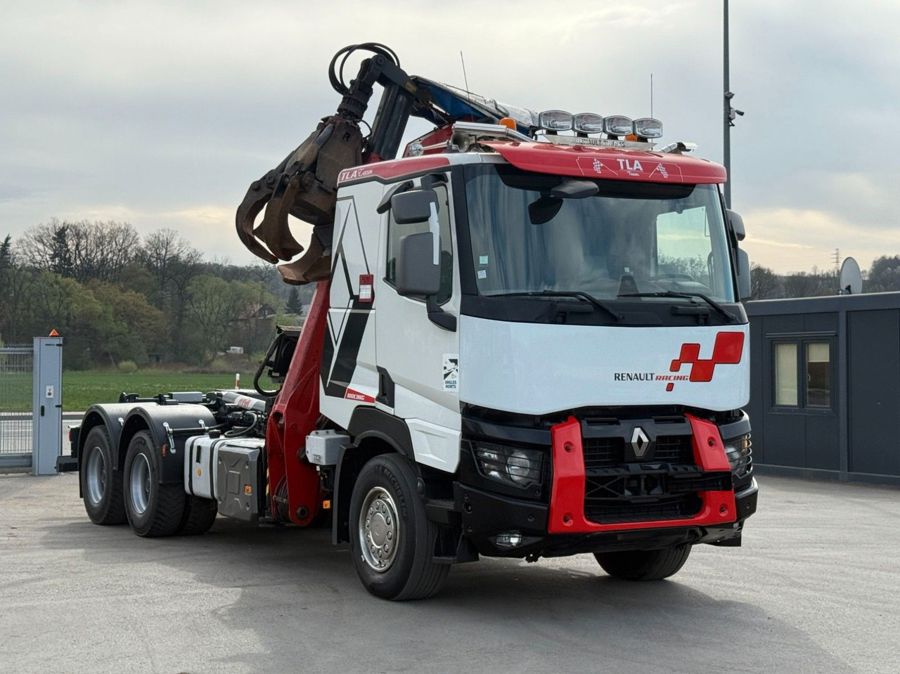 Renault C520 * ABROLLKIPPER 4,80 m * KESLA * 6x4! - משאית הרמת וו, משאית מנוף: תמונה 4 Renault C520 * ABROLLKIPPER 4,80 m * KESLA * 6x4! - משאית הרמת וו, משאית מנוף: תמונה 4