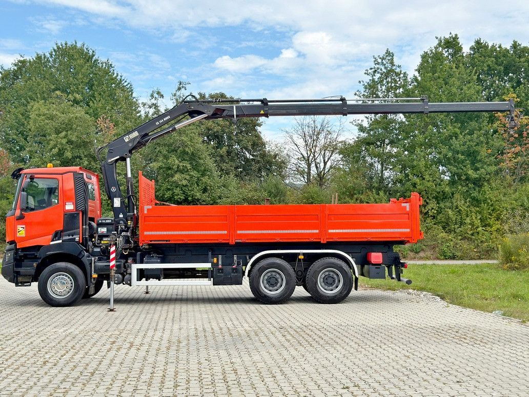 Renault K 380 * HIAB 144 BS - 3 HIDUO + FUNK * 6x4 * TOP - משאית מנוף: תמונה 5 Renault K 380 * HIAB 144 BS - 3 HIDUO + FUNK * 6x4 * TOP - משאית מנוף: תמונה 5