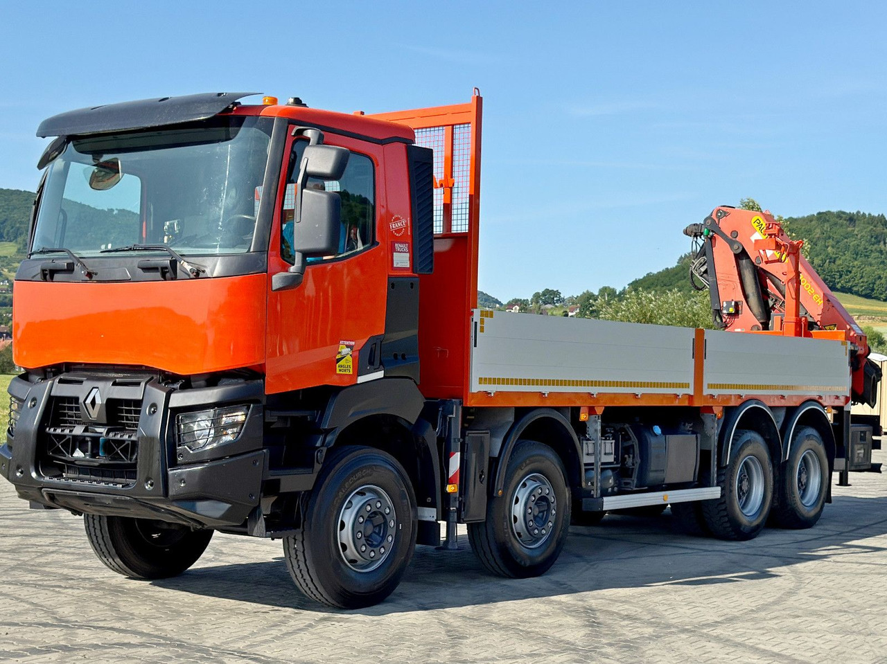 Renault K 430 * PK 22002 - EH C+ FUNK * 8x4 - משאית מנוף: תמונה 3 Renault K 430 * PK 22002 - EH C+ FUNK * 8x4 - משאית מנוף: תמונה 3