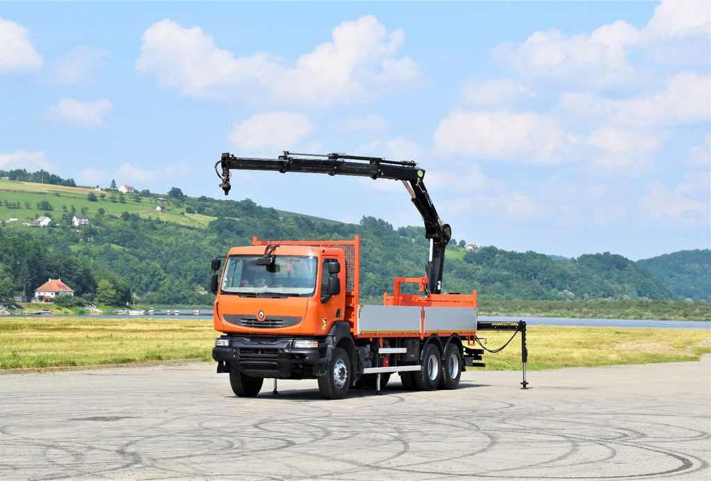 Renault KERAX 410 * HIAB 144 B-3 HIDUO / 6x4 * TOP Renault KERAX 410 * HIAB 144 B-3 HIDUO / 6x4 * TOP - משאית מנוף, משאית צד נופל/ שטוחה: תמונה 2 Renault KERAX 410 * HIAB 144 B-3 HIDUO / 6x4 * TOP Renault KERAX 410 * HIAB 144 B-3 HIDUO / 6x4 * TOP - משאית מנוף, משאית צד נופל/ שטוחה: תמונה 2