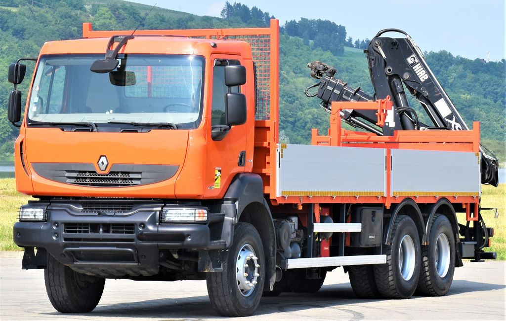 Renault KERAX 410 * HIAB 144 B-3 HIDUO / 6x4 * TOP Renault KERAX 410 * HIAB 144 B-3 HIDUO / 6x4 * TOP - משאית מנוף, משאית צד נופל/ שטוחה: תמונה 4 Renault KERAX 410 * HIAB 144 B-3 HIDUO / 6x4 * TOP Renault KERAX 410 * HIAB 144 B-3 HIDUO / 6x4 * TOP - משאית מנוף, משאית צד נופל/ שטוחה: תמונה 4