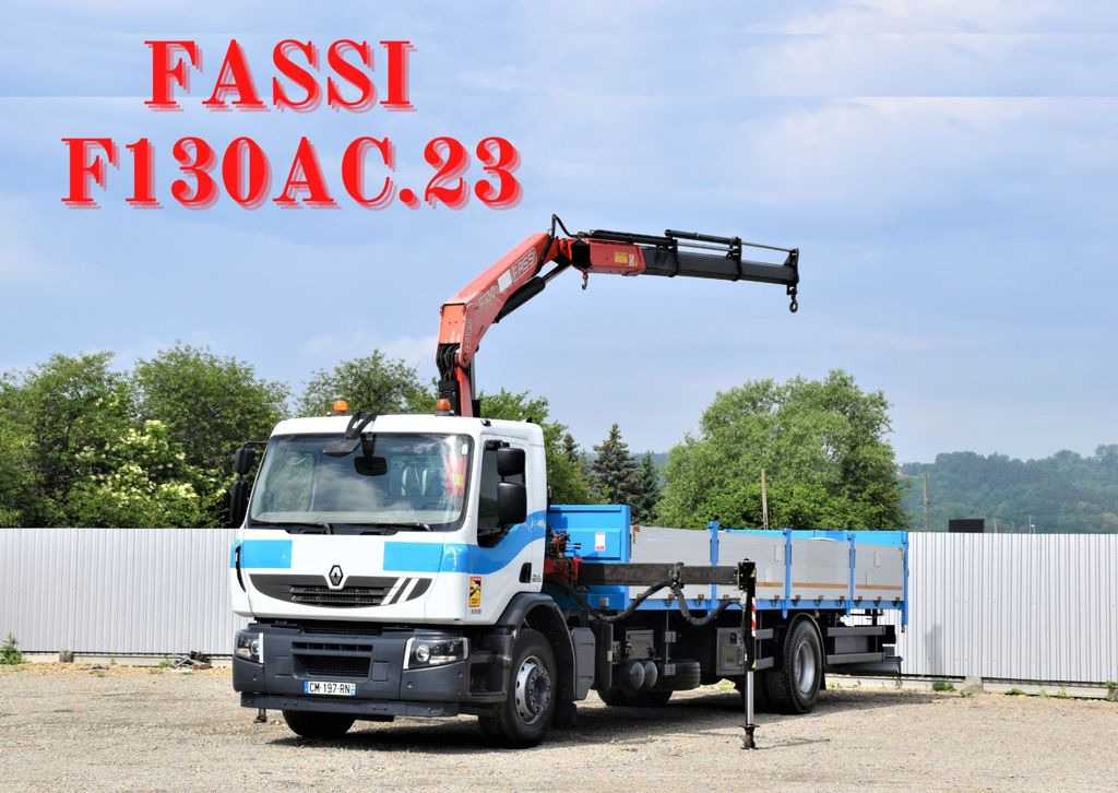 Renault Premium 320 DXI* FASSI F130AC.23 * FUNK Renault Premium 320 DXI* FASSI F130AC.23 * FUNK - משאית מנוף, משאית צד נופל/ שטוחה: תמונה 1 Renault Premium 320 DXI* FASSI F130AC.23 * FUNK Renault Premium 320 DXI* FASSI F130AC.23 * FUNK - משאית מנוף, משאית צד נופל/ שטוחה: תמונה 1