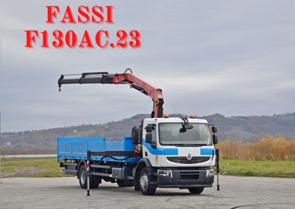 Renault Premium 320 DXI* FASSI F130AC.23 * FUNK * TOP Renault Premium 320 DXI* FASSI F130AC.23 * FUNK * TOP - משאית מנוף, משאית צד נופל/ שטוחה: תמונה 1 Renault Premium 320 DXI* FASSI F130AC.23 * FUNK * TOP Renault Premium 320 DXI* FASSI F130AC.23 * FUNK * TOP - משאית מנוף, משאית צד נופל/ שטוחה: תמונה 1