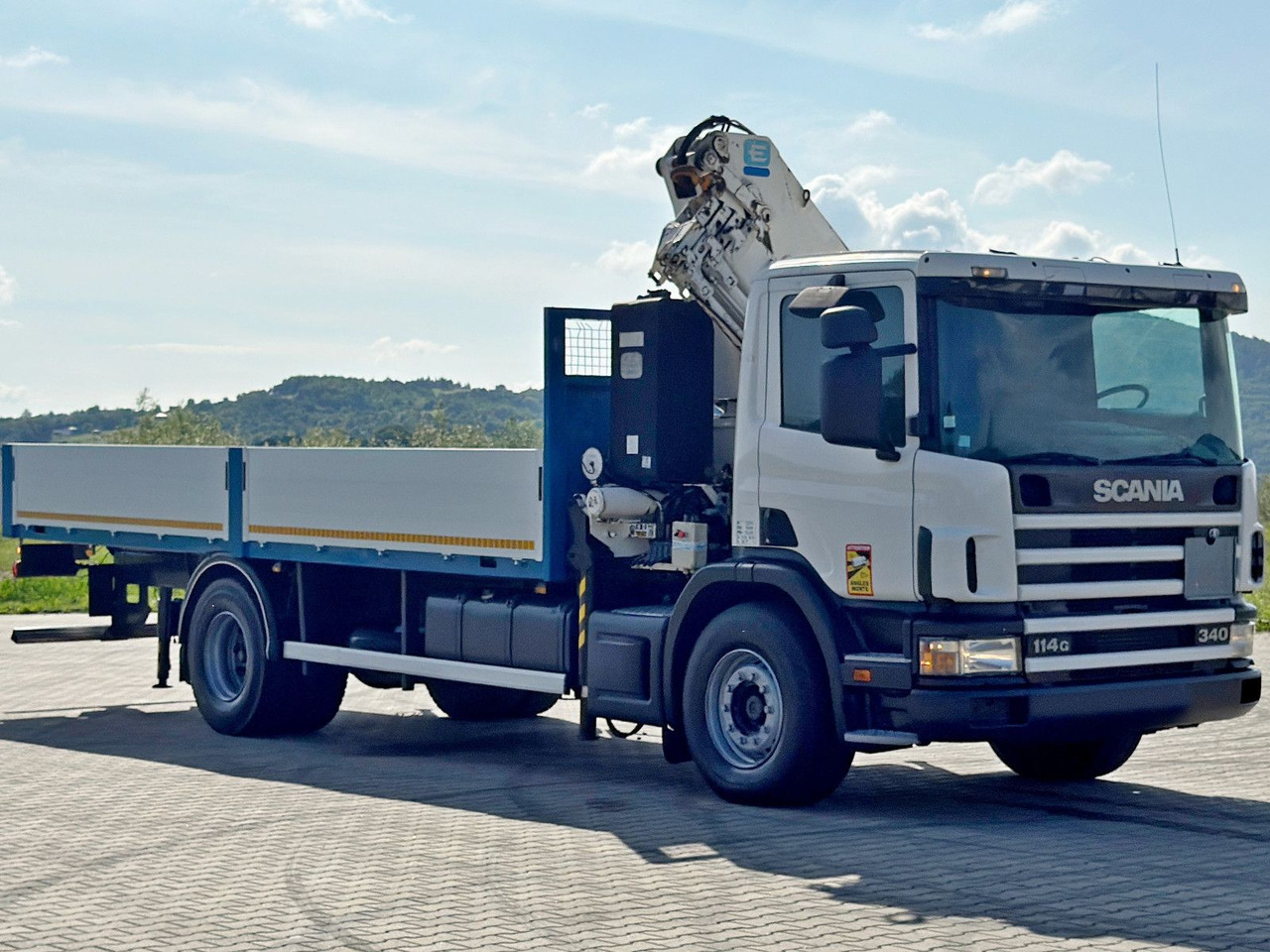 Scania 114 G 340 * PRITSCHE 7,00m * EFFER 210 3S + FUNK - משאית מנוף: תמונה 4 Scania 114 G 340 * PRITSCHE 7,00m * EFFER 210 3S + FUNK - משאית מנוף: תמונה 4