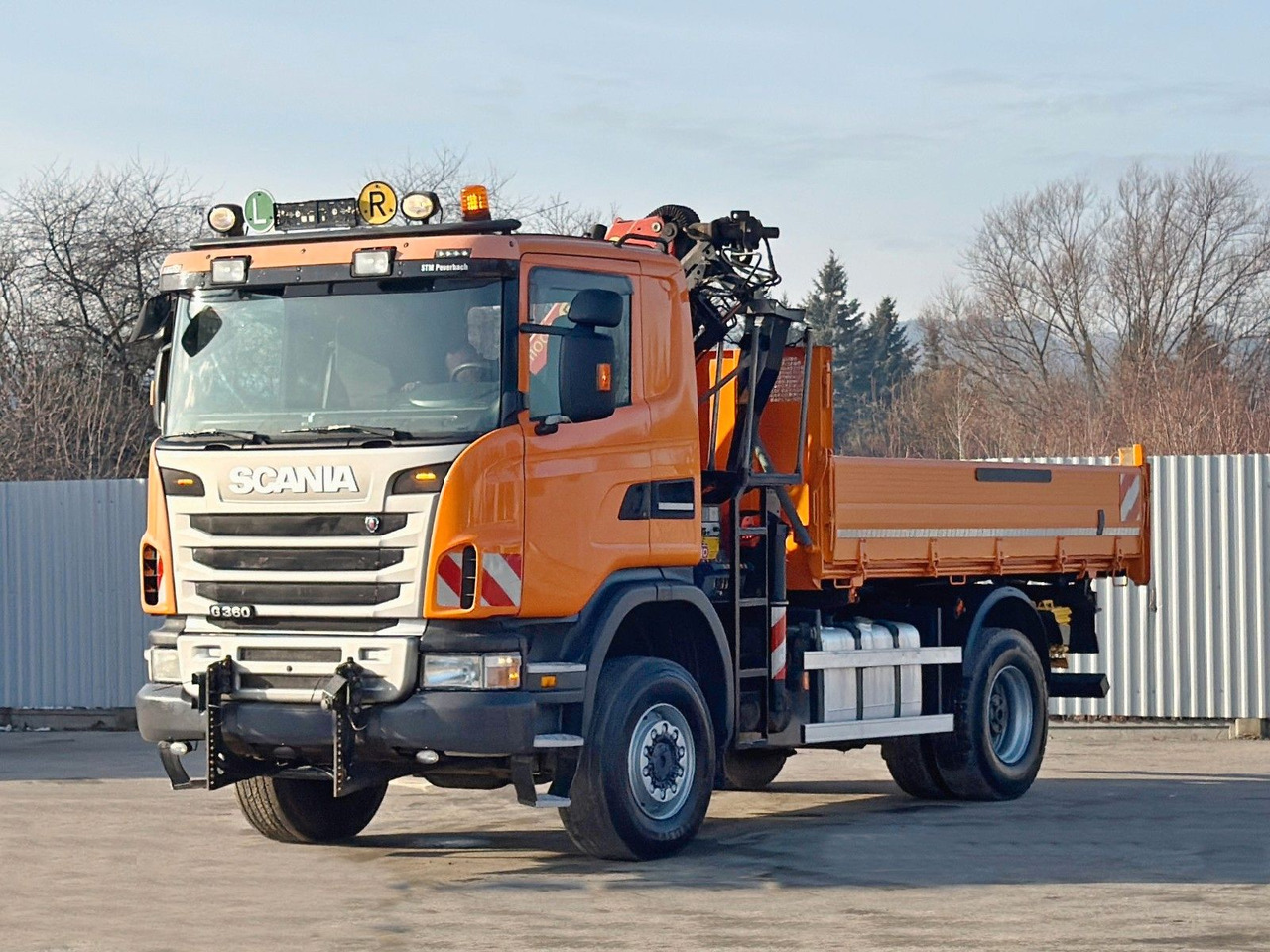 Scania G 360 * KIPPER 4,15m * PALFINGER PK 11002/ 4x4 - משאית מנוף: תמונה 4 Scania G 360 * KIPPER 4,15m * PALFINGER PK 11002/ 4x4 - משאית מנוף: תמונה 4