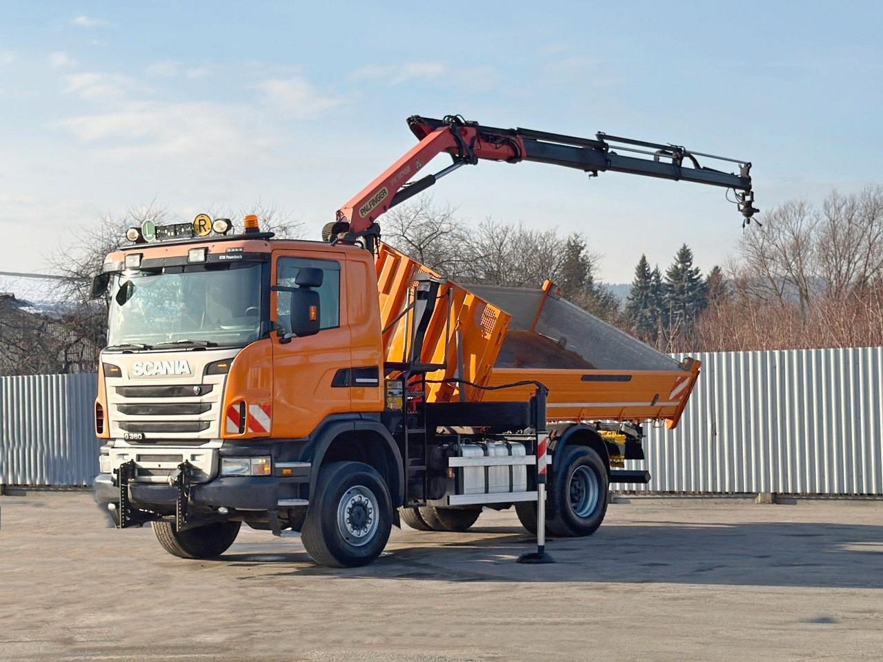 Scania G 360 * KIPPER 4,15m * PALFINGER PK 11002/ 4x4 - משאית מנוף: תמונה 5 Scania G 360 * KIPPER 4,15m * PALFINGER PK 11002/ 4x4 - משאית מנוף: תמונה 5