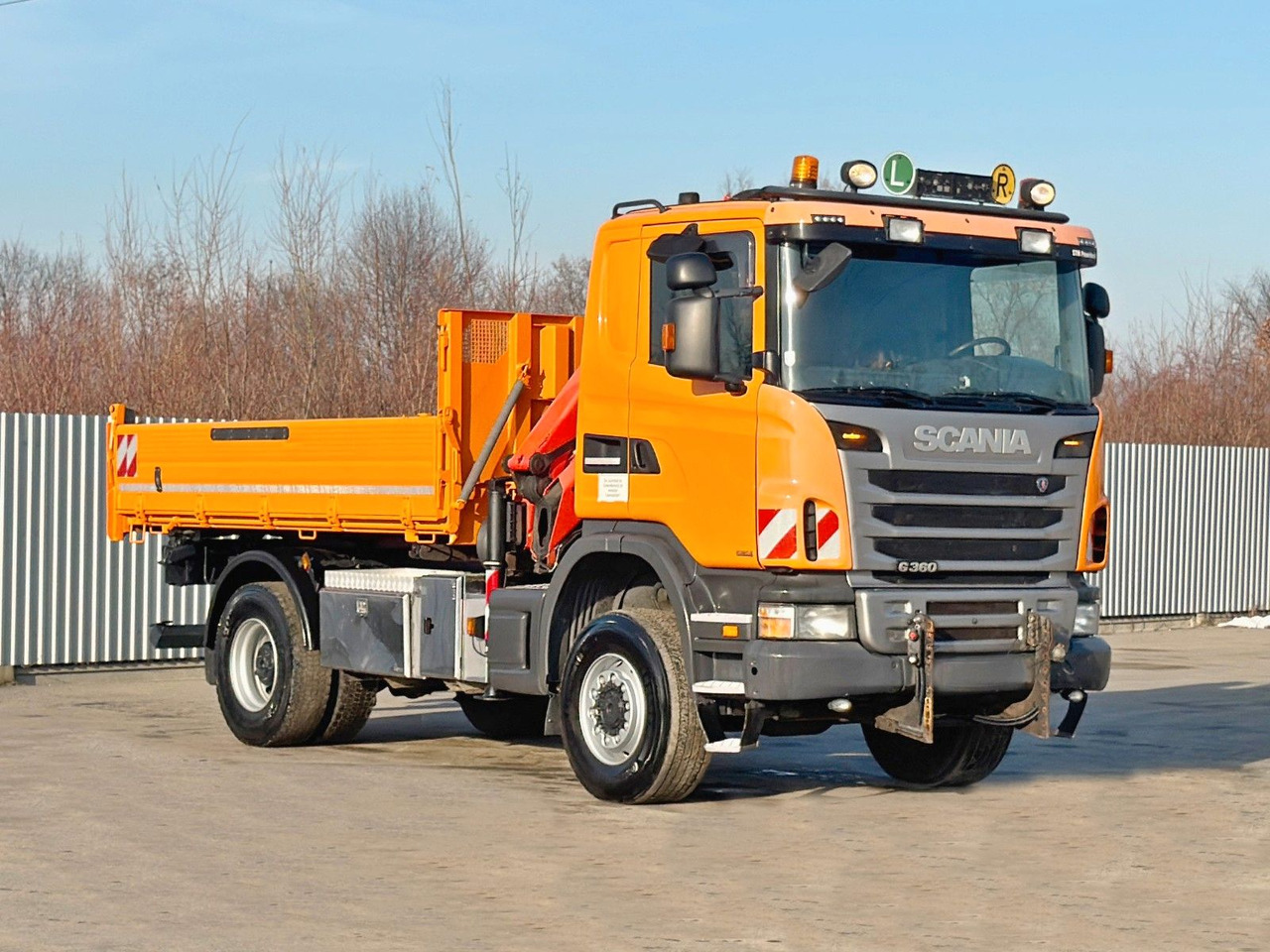 Scania G 360 * KIPPER 4,15m * PALFINGER PK 11002/ 4x4 - משאית מנוף: תמונה 3 Scania G 360 * KIPPER 4,15m * PALFINGER PK 11002/ 4x4 - משאית מנוף: תמונה 3