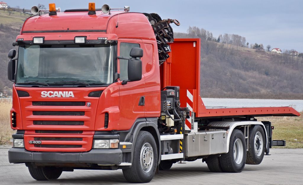 Scania G 400 * Abschleppwagen 6,40m* KRAN + FUNK * TOP Scania G 400 * Abschleppwagen 6,40m* KRAN + FUNK * TOP - משאית הרמת וו, משאית מנוף: תמונה 4 Scania G 400 * Abschleppwagen 6,40m* KRAN + FUNK * TOP Scania G 400 * Abschleppwagen 6,40m* KRAN + FUNK * TOP - משאית הרמת וו, משאית מנוף: תמונה 4