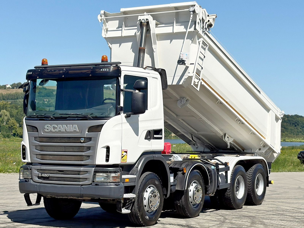 Scania G 420 * KIPPER * 8x4 * TOPZUSTAND - מזהיר: תמונה 4 Scania G 420 * KIPPER * 8x4 * TOPZUSTAND - מזהיר: תמונה 4