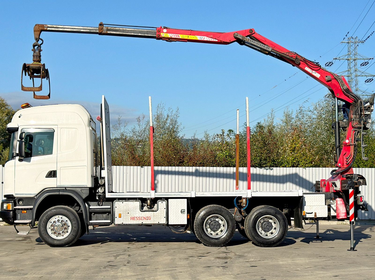 Scania G490* HOLZTRANSPORTER * PENZ 12Z8.70* 6x6 - משאית עץ, משאית מנוף: תמונה 5 Scania G490* HOLZTRANSPORTER * PENZ 12Z8.70* 6x6 - משאית עץ, משאית מנוף: תמונה 5