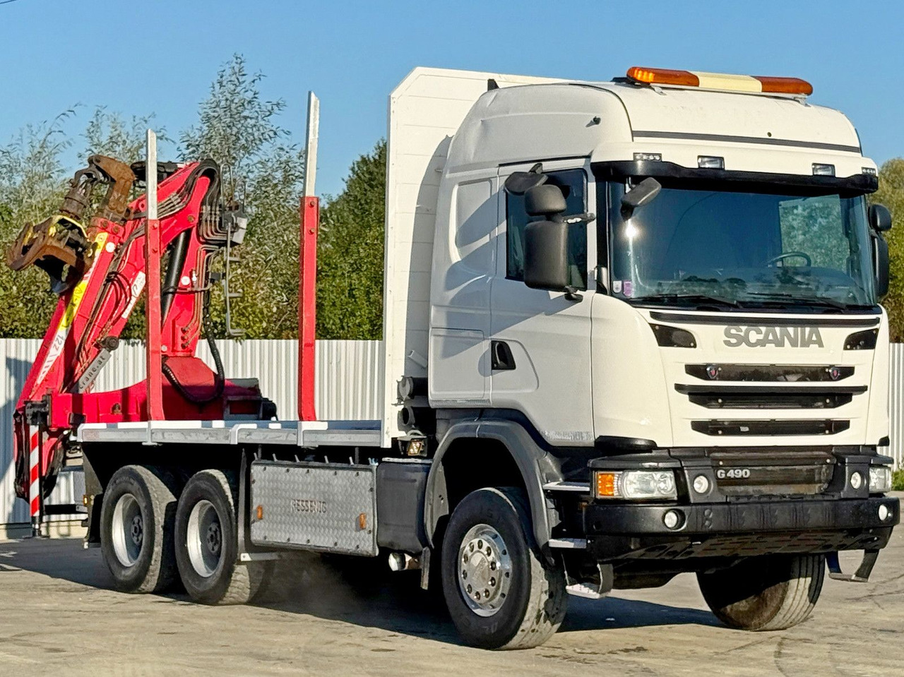 Scania G490* HOLZTRANSPORTER * PENZ 12Z8.70* 6x6 - משאית מנוף: תמונה 4 Scania G490* HOLZTRANSPORTER * PENZ 12Z8.70* 6x6 - משאית מנוף: תמונה 4
