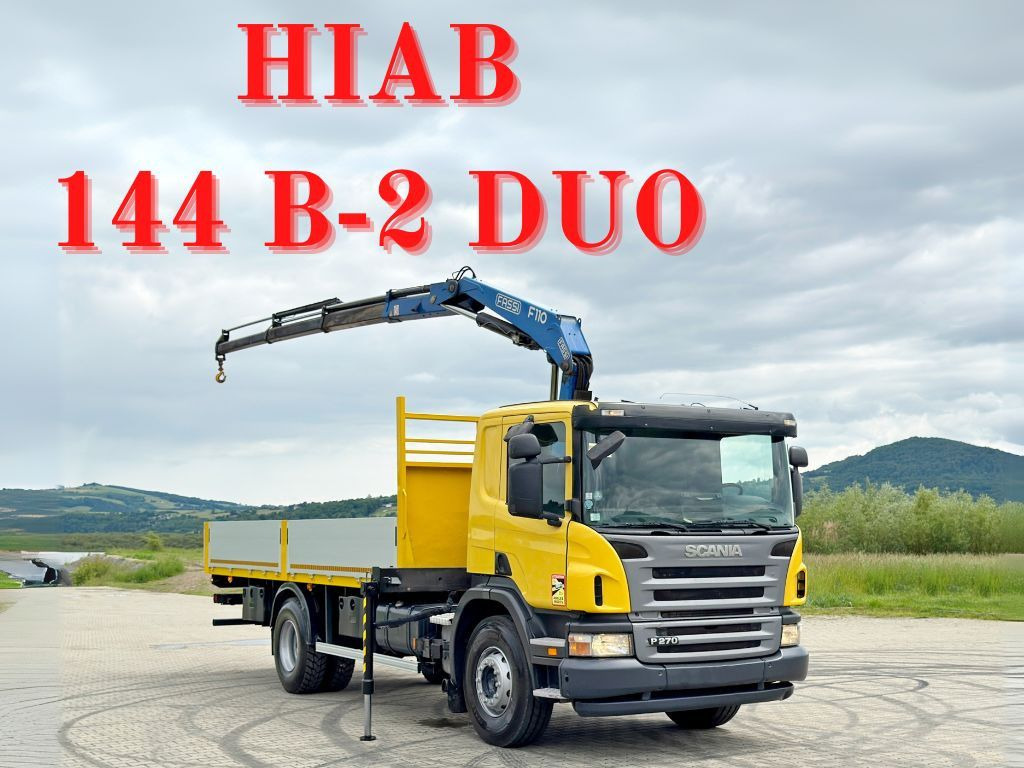 Scania P 270 * FASSI F110A.23 + FUNK * TOPZUSTAND - משאית מנוף: תמונה 1 Scania P 270 * FASSI F110A.23 + FUNK * TOPZUSTAND - משאית מנוף: תמונה 1
