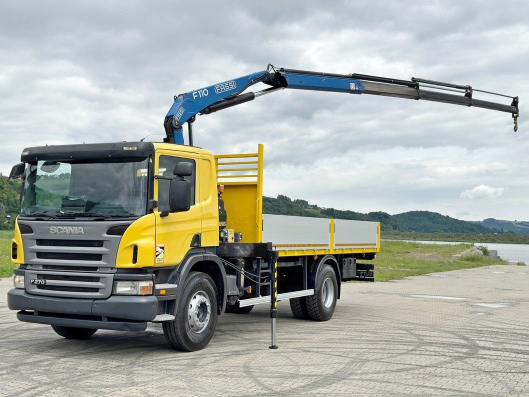 Scania P 270 * FASSI F110A.23 + FUNK * TOPZUSTAND - משאית מנוף: תמונה 2 Scania P 270 * FASSI F110A.23 + FUNK * TOPZUSTAND - משאית מנוף: תמונה 2