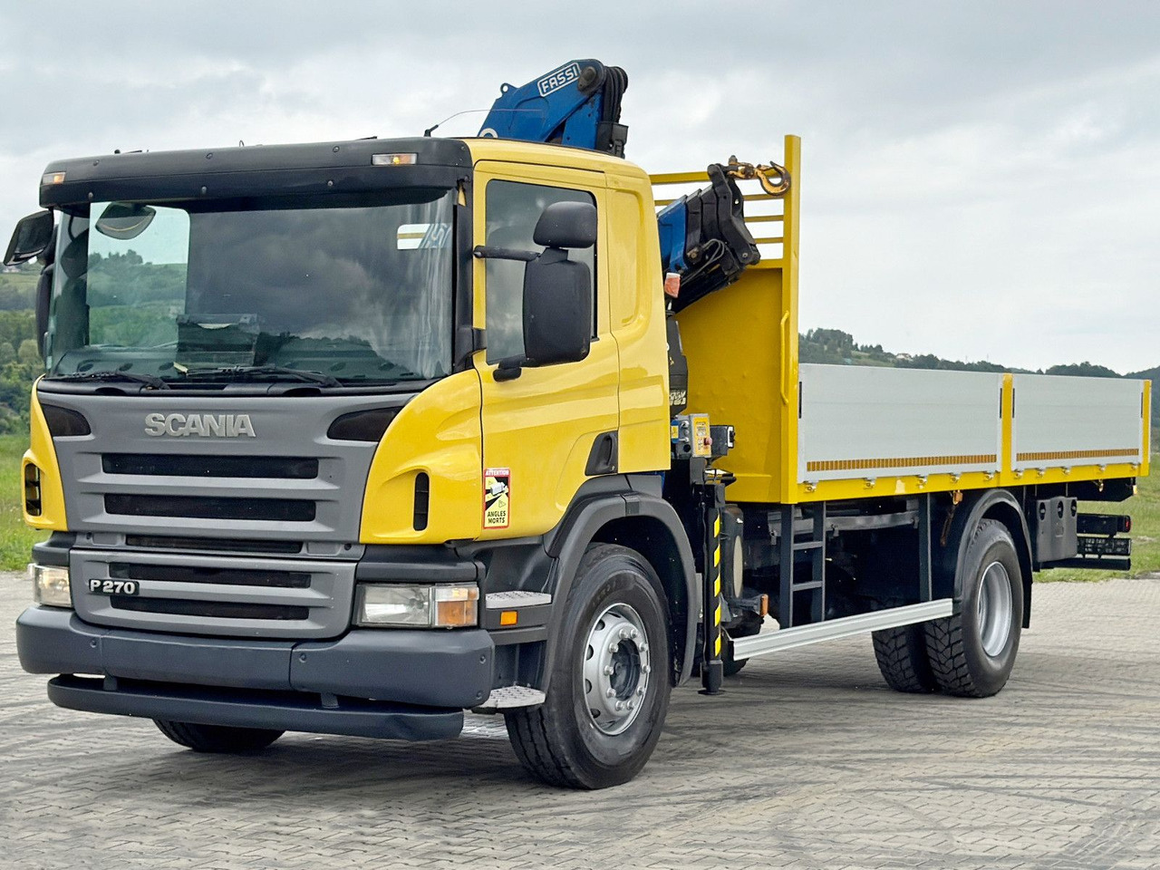Scania P 270 * FASSI F110A.23 + FUNK * TOPZUSTAND - משאית מנוף: תמונה 4 Scania P 270 * FASSI F110A.23 + FUNK * TOPZUSTAND - משאית מנוף: תמונה 4