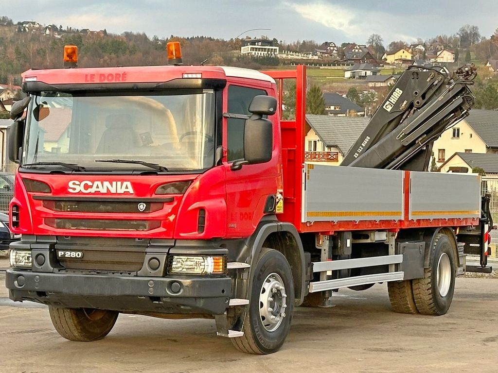 Scania P 280 * HIAB 122 E - 2 HIDUO + FUNK* TOPZUSTAND Scania P 280 * HIAB 122 E - 2 HIDUO + FUNK* TOPZUSTAND - משאית מנוף, משאית צד נופל/ שטוחה: תמונה 3 Scania P 280 * HIAB 122 E - 2 HIDUO + FUNK* TOPZUSTAND Scania P 280 * HIAB 122 E - 2 HIDUO + FUNK* TOPZUSTAND - משאית מנוף, משאית צד נופל/ שטוחה: תמונה 3