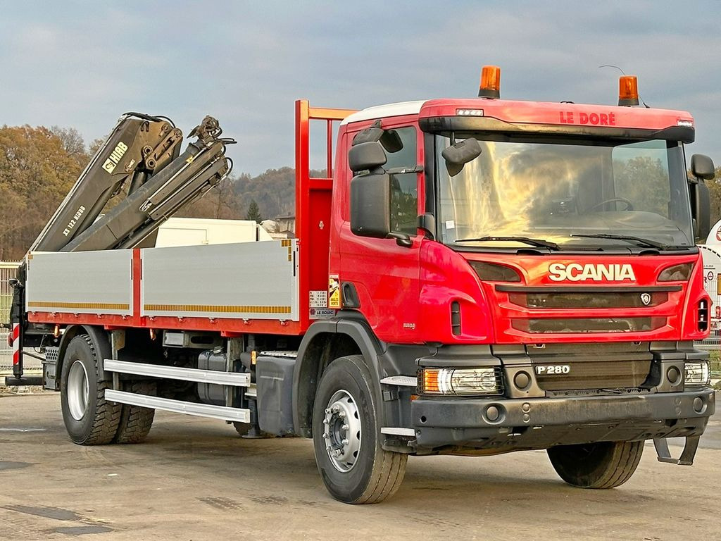 Scania P 280 * HIAB 122 E - 2 HIDUO + FUNK* TOPZUSTAND Scania P 280 * HIAB 122 E - 2 HIDUO + FUNK* TOPZUSTAND - משאית מנוף, משאית צד נופל/ שטוחה: תמונה 4 Scania P 280 * HIAB 122 E - 2 HIDUO + FUNK* TOPZUSTAND Scania P 280 * HIAB 122 E - 2 HIDUO + FUNK* TOPZUSTAND - משאית מנוף, משאית צד נופל/ שטוחה: תמונה 4