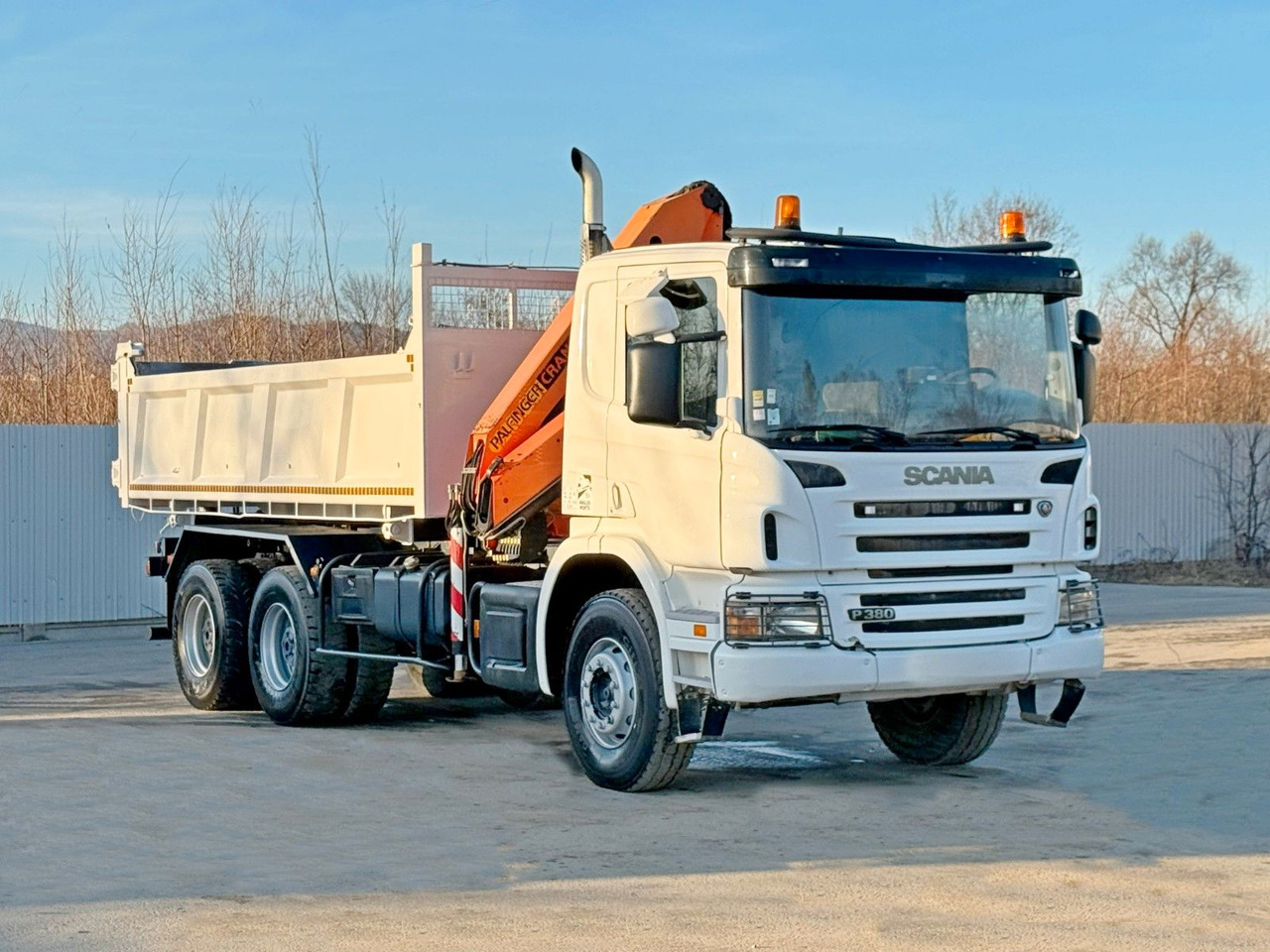 Scania P 380 Kipper 5,10 m * PK 12000 * 6x4 - מזהיר, משאית מנוף: תמונה 3 Scania P 380 Kipper 5,10 m * PK 12000 * 6x4 - מזהיר, משאית מנוף: תמונה 3