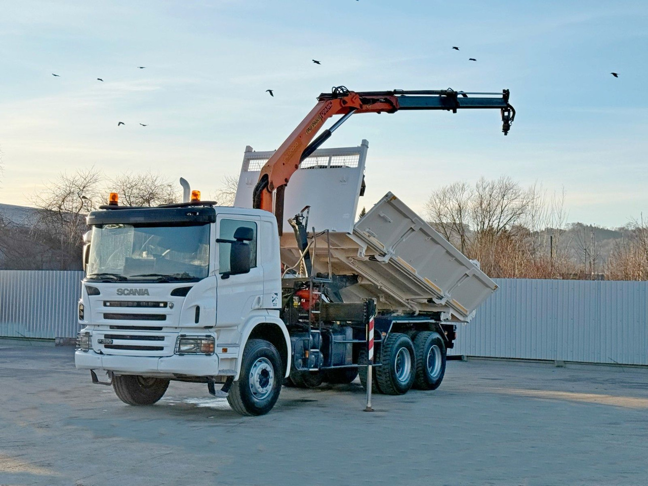 Scania P 380 Kipper 5,10 m * PK 12000 * 6x4 - משאית מנוף: תמונה 2 Scania P 380 Kipper 5,10 m * PK 12000 * 6x4 - משאית מנוף: תמונה 2