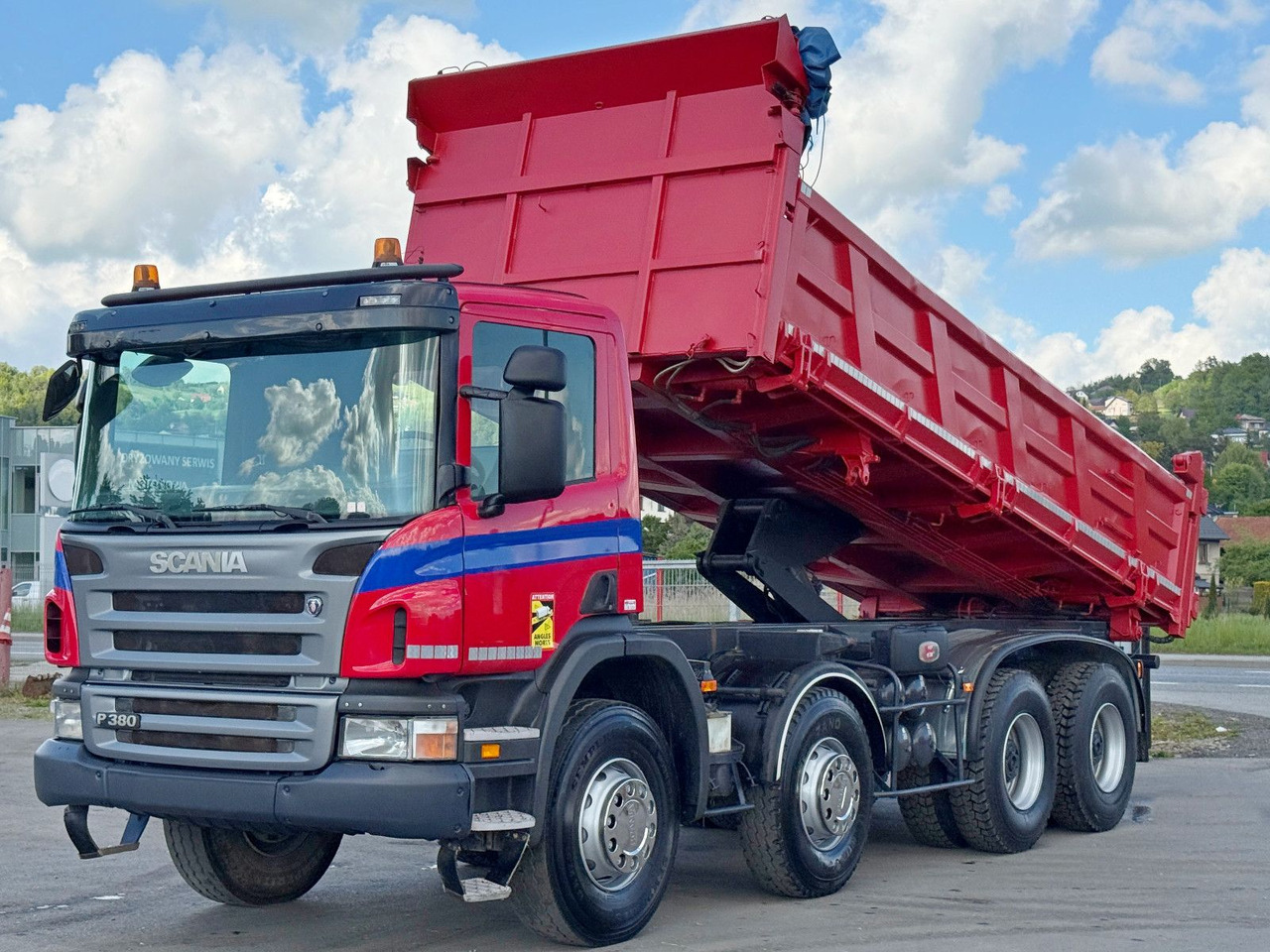 Scania P 380 Kipper 6,10m + BORDMATIC* 8x4 Scania P 380 Kipper 6,10m + BORDMATIC* 8x4 - מזהיר: תמונה 4 Scania P 380 Kipper 6,10m + BORDMATIC* 8x4 Scania P 380 Kipper 6,10m + BORDMATIC* 8x4 - מזהיר: תמונה 4