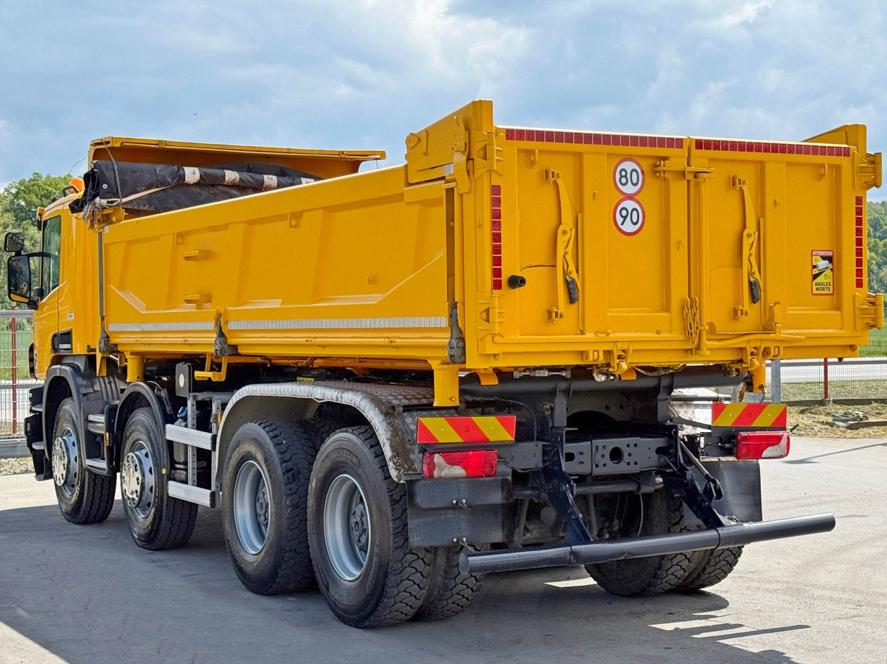 מזהיר Scania P 410 Kipper 6,00m * 8x4 * TOPZUSTAND ! Scania P 410 Kipper 6,00m * 8x4 * TOPZUSTAND !: תמונה 7 מזהיר Scania P 410 Kipper 6,00m * 8x4 * TOPZUSTAND ! Scania P 410 Kipper 6,00m * 8x4 * TOPZUSTAND !: תמונה 7