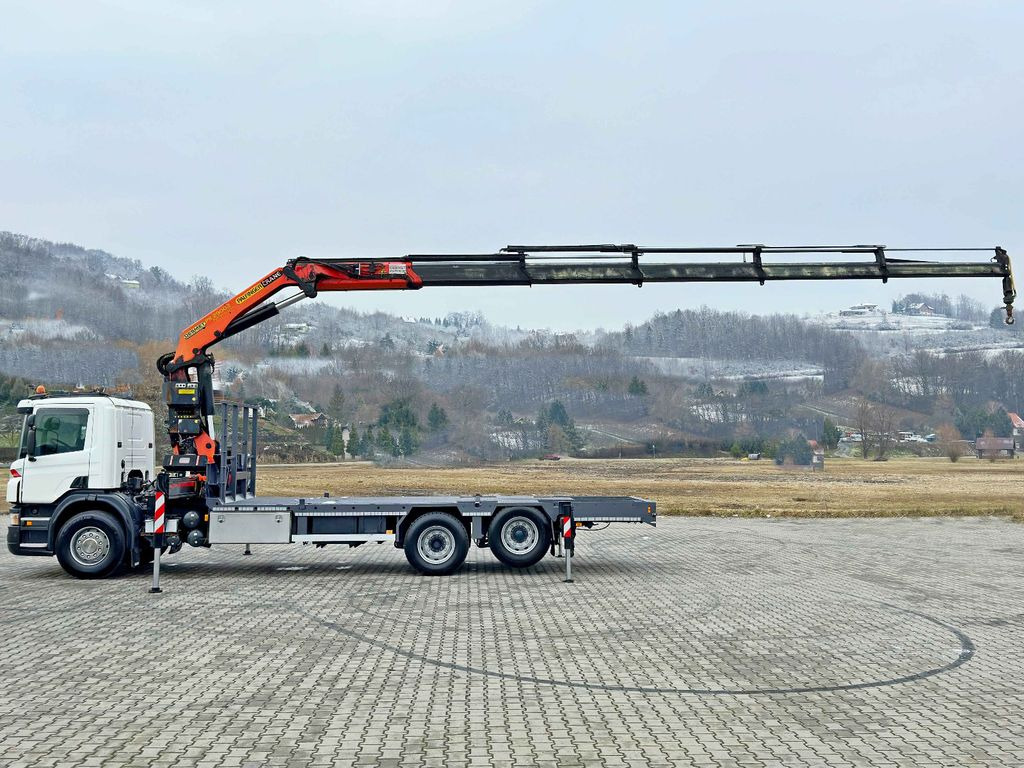 Scania P 420* PLATFORM 6,80m * PK 29002+FUNK * TOP - משאית מנוף, משאית צד נופל/ שטוחה: תמונה 5 Scania P 420* PLATFORM 6,80m * PK 29002+FUNK * TOP - משאית מנוף, משאית צד נופל/ שטוחה: תמונה 5