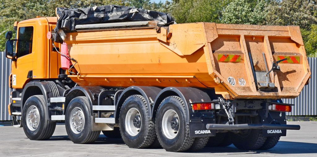 מזהיר Scania P360 Kipper * 8x4 * TOPZUSTAND !: תמונה 6