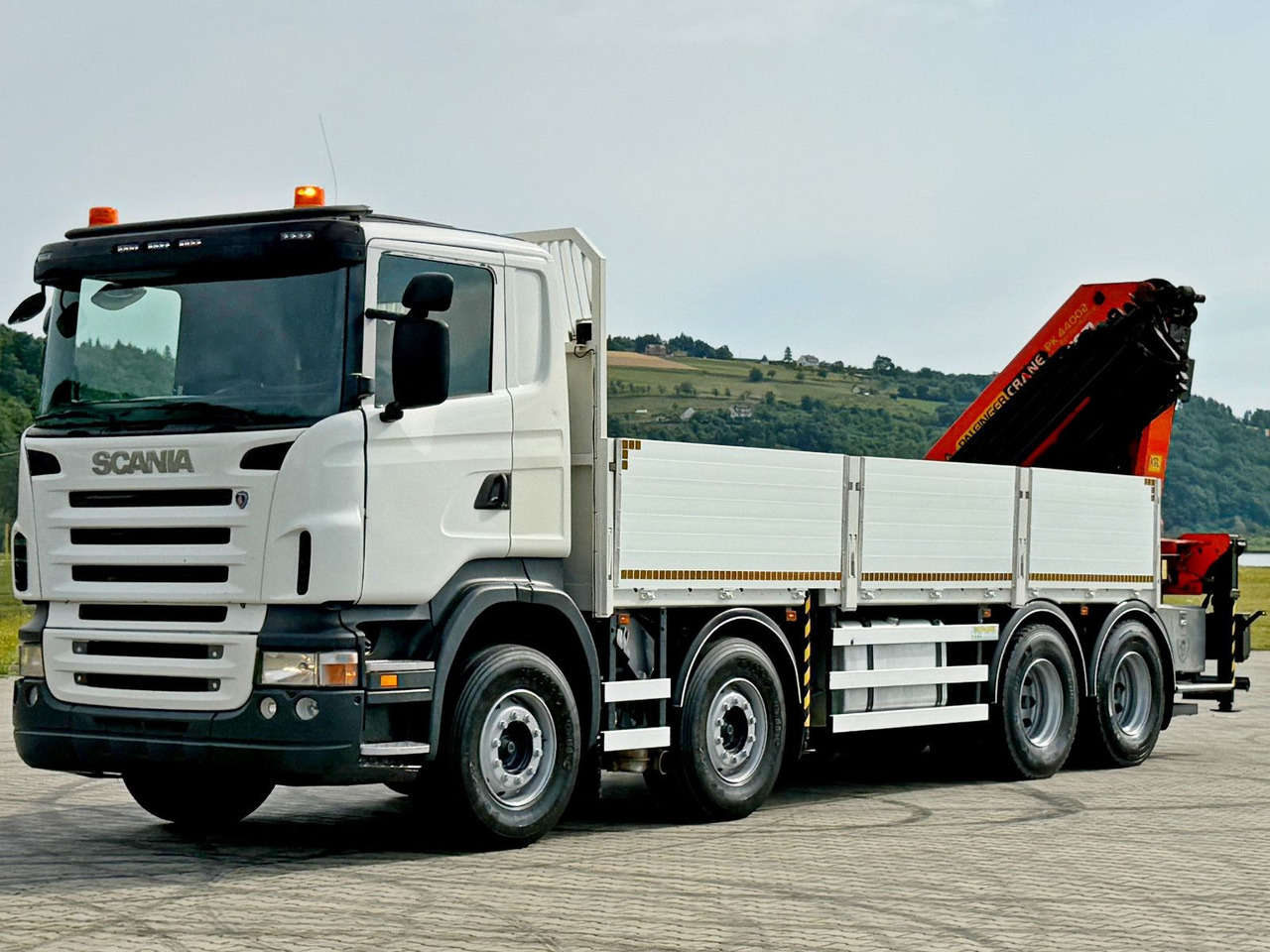 Scania R 420 PRITSCHE 6,47 m * PK 44002/FUNK * 8x4 /TOP - משאית מנוף: תמונה 4 Scania R 420 PRITSCHE 6,47 m * PK 44002/FUNK * 8x4 /TOP - משאית מנוף: תמונה 4