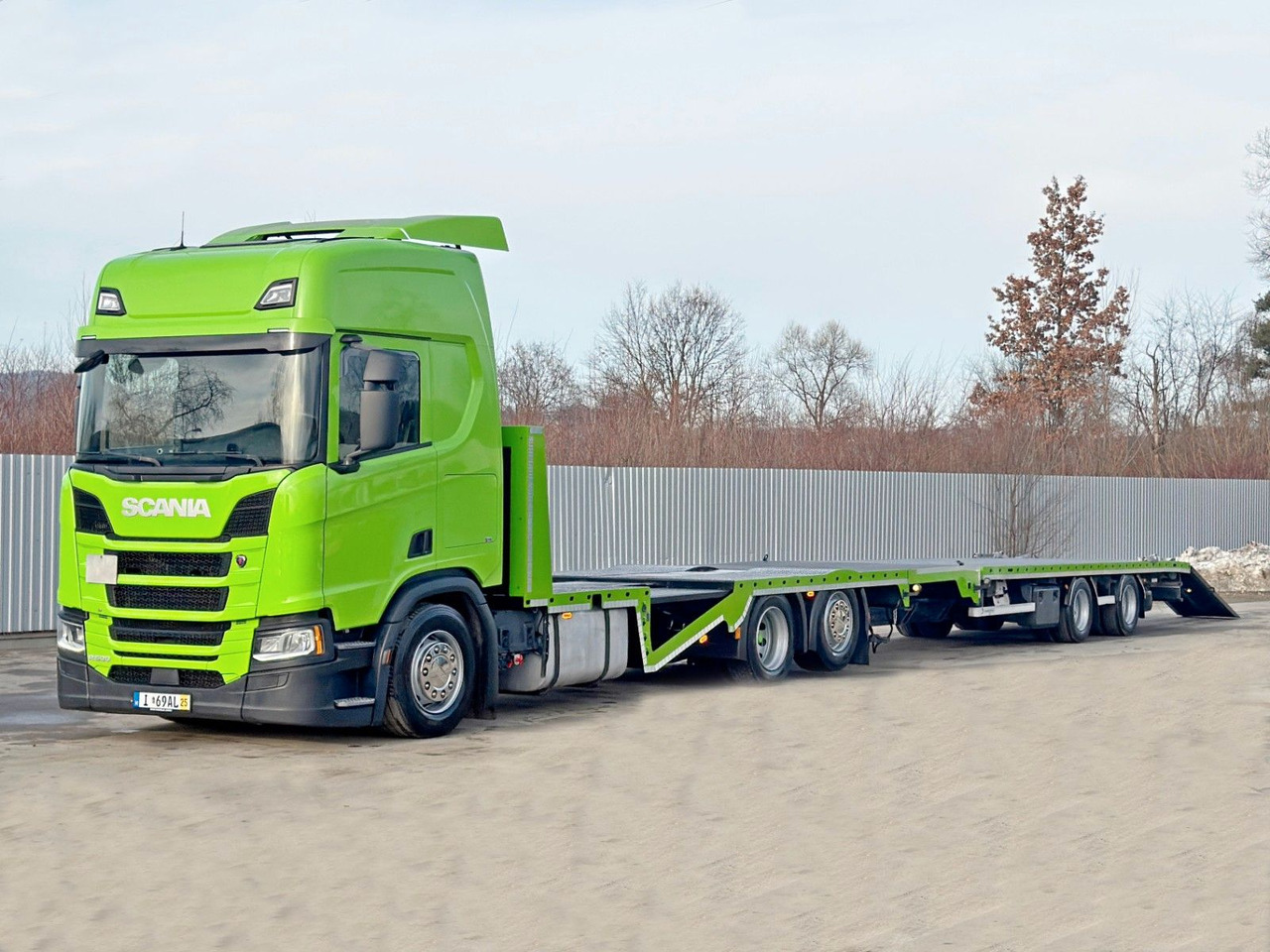 Scania R 500 + Anhänger * TOP* - משאית הובלה אוטומטית, משאית מנוף: תמונה 1 Scania R 500 + Anhänger * TOP* - משאית הובלה אוטומטית, משאית מנוף: תמונה 1