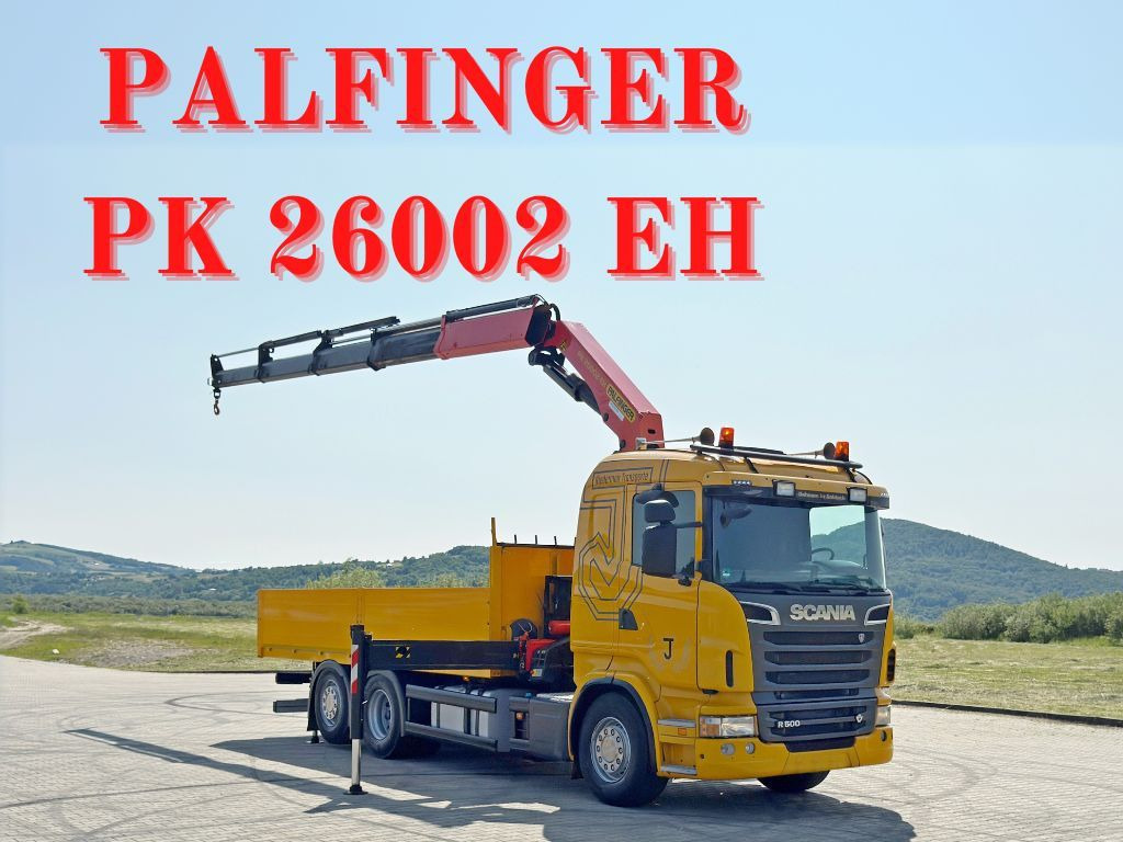 Scania R 500 * PK 26002 EH + FUNK * TOPZUSTAND - משאית מנוף: תמונה 1 Scania R 500 * PK 26002 EH + FUNK * TOPZUSTAND - משאית מנוף: תמונה 1
